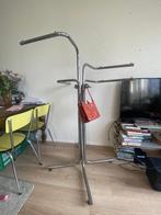 Chroom design kapstok (verstelbaar), Huis en Inrichting, Woonaccessoires | Kapstokken, Gebruikt, Metaal, 150 tot 200 cm, Ophalen
