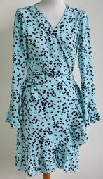 Musthaves mintgroen jurkje met hartjes print mt. S/M, Musthaves, Ophalen of Verzenden, Zo goed als nieuw, Maat 36 (S)
