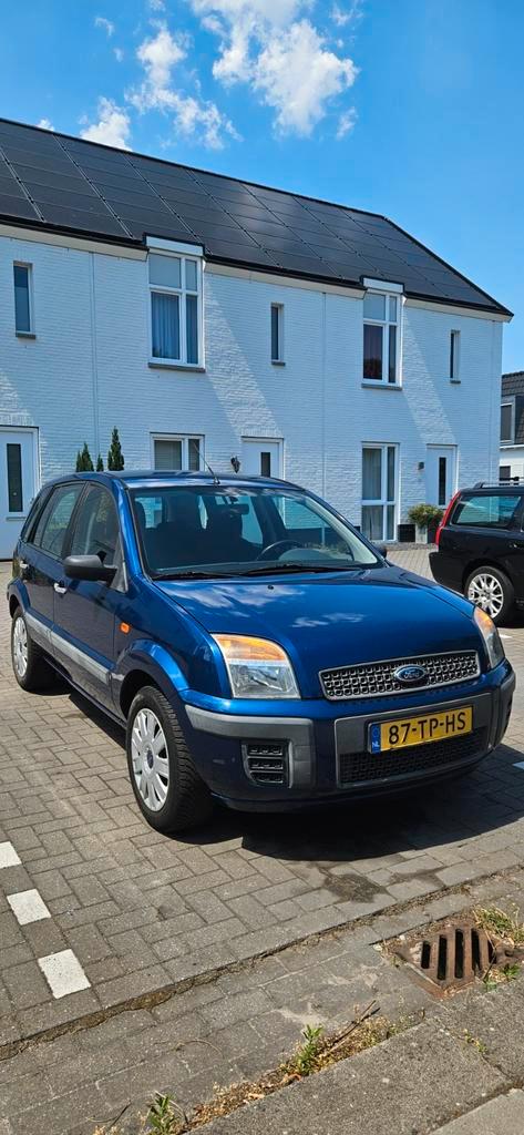 Ford Fusion 1.4 16V 2006 Blauw, Auto's, Ford, Particulier, Fusion, Benzine, C, Hatchback, Handgeschakeld, Origineel Nederlands