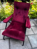 Stoel X5home (design) rood/ bordeaux, Ophalen, Zo goed als nieuw, Stof