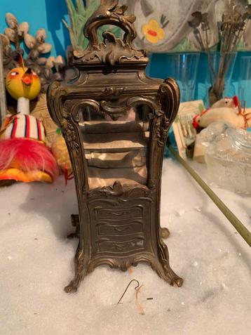 Super frankrijk gild metal miniatuur vitrine kabinet 1890 beschikbaar voor biedingen