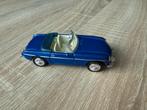 MGB MG Cabriolet 1967 1:43 1997 blauw, Hobby en Vrije tijd, Modelauto's | 1:43, Verzenden, Gebruikt, Auto, Overige merken