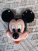 Porseleinen Mickey Mouse hoofd,gekocht in Disney Parijs, Verzamelen, Disney, Mickey Mouse, Ophalen of Verzenden