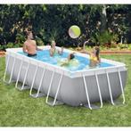 Intex Zwemblad 400*200*100cm met pomp. Direct op te halen!, Ophalen, Gebruikt, 200 tot 300 cm, 80 tot 120 cm