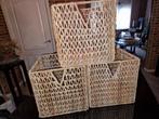 6 stuks Ikea rieten manden voor kallax kast, Ophalen