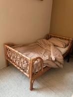 Peuterbed kinderbed Rotan Sam 70x140 incl. Prolana matras., Kinderen en Baby's, Ophalen, 70 tot 85 cm, 140 tot 160 cm, Zo goed als nieuw
