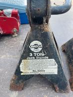 Jack stands 3 ton assteunen/steunbokken, Auto diversen, Krikken, Ophalen of Verzenden, Gebruikt, Manueel, Garagekrik