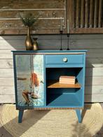 Vintage kastje Girl On A Swing, Huis en Inrichting, Ophalen, Gebruikt, 50 tot 100 cm, Met lade(s)