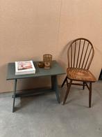 Vintage salontafel / bijzettafel, 50 tot 100 cm, 50 tot 75 cm, Vintage, Zo goed als nieuw