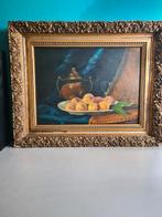 Schilderij met fruit en koffiepot, Ophalen