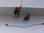 Playmobil set 4465 Dierenverzorger met krokodil, Ophalen of Verzenden, Gebruikt, Complete set