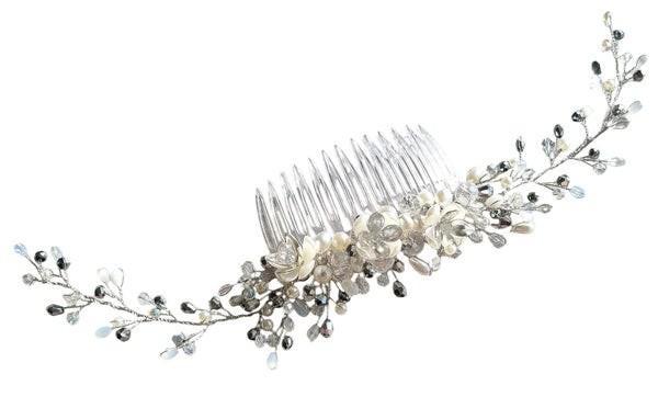 Winter Bride Haarkam - One of a Kind, Kleding | Dames, Trouwkleding en Trouwaccessoires, Nieuw, Accessoires, Wit, Ophalen of Verzenden