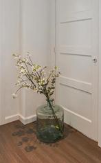 Groene siervaas groot, Ophalen, Minder dan 50 cm, Groen, Glas