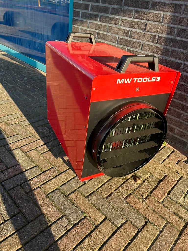 Straal kachel hete lucht kachel verwarming 30KW MW tools, Doe-het-zelf en Verbouw, Verwarming en Radiatoren, Ophalen, 30 tot 80 cm