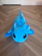Axolotl Knuffel XL Blauw (100-130cm), Ophalen, Zo goed als nieuw, Overige typen
