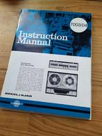 bruel & kjaer 7003 manual, Ophalen of Verzenden