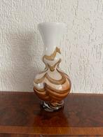 Vintage vaas murano retro, Huis en Inrichting, Ophalen of Verzenden, Overige kleuren, Glas, Minder dan 50 cm