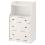Ikea Havsta ladekast wandmeubel wit, 3 of 4 laden, Ophalen, Zo goed als nieuw, 25 tot 50 cm