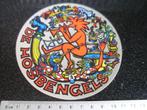folie sticker de hosbengels logo blaaskapel vintage, Verzenden, Zo goed als nieuw, Bedrijf of Vereniging