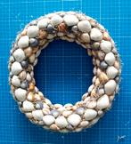 Schelpen Krans Decoratie, Huis en Inrichting, Ophalen of Verzenden, Zo goed als nieuw