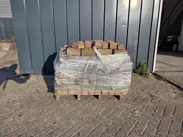 Oud gebakken dikformaten 16m², Tuin en Terras, Tegels en Klinkers, Gebruikt, Klinkers, Overige materialen, 10 m² of meer, Ophalen