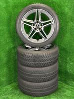 Originele 18 inch Mercedes AMG velgen winterbanden A-klasse, 18 inch, Gebruikt, Banden en Velgen, Germany