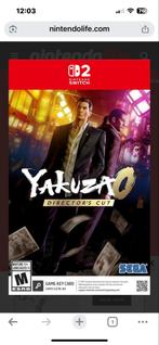 Yakuza 0: Director's Cut - Switch 2, Spelcomputers en Games, Games | Nintendo Switch, Vanaf 18 jaar, 1 speler, Nieuw, Ophalen