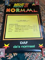 Tourposter Normaal - Recht toe Recht an (1989), Vierkant, Ophalen of Verzenden, Zo goed als nieuw, A1 t/m A3