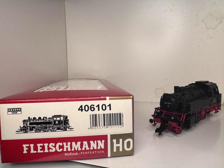 Fleischmann BR64 DB 125 jaar uitgave., Hobby en Vrije tijd, Modeltreinen | H0, Zo goed als nieuw, Locomotief, Gelijkstroom, Fleischmann