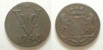 PD10592 Utrecht VOC Dubbele Duit 1790, Postzegels en Munten, Munten | Nederland, Ophalen of Verzenden, Vóór koninkrijk, 1 cent