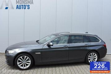 BMW 520d Touring Luxury Mineralgrau Leder Pano HUD 360°Cam  beschikbaar voor biedingen