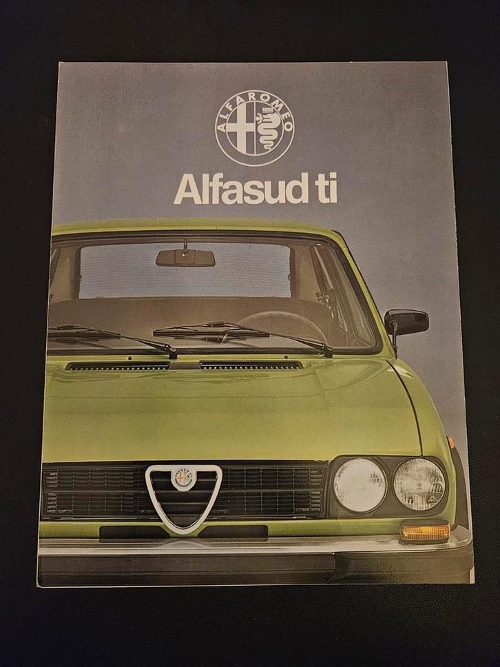 Brochure Alfa Romeo Alfasud TI 1978, Boeken, Auto's | Folders en Tijdschriften, Zo goed als nieuw, Alfa Romeo, Ophalen of Verzenden