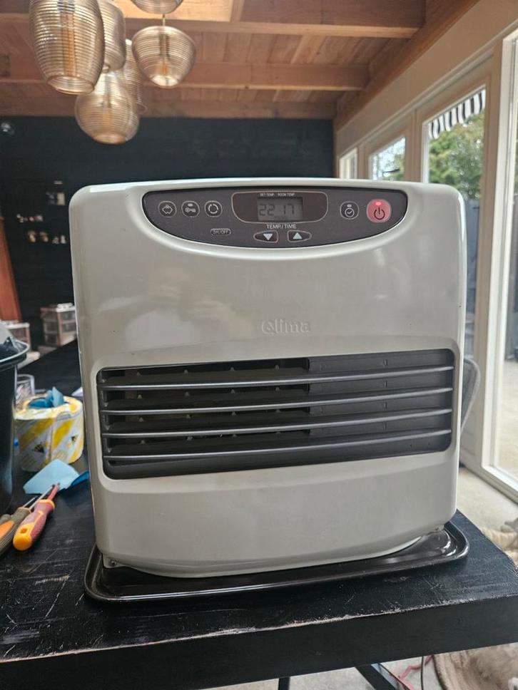 Qlima Petroleumkachel - Zuinig en Efficiënt, Huis en Inrichting, Kachels, Gebruikt, Vrijstaand, Petroleumkachel, Overige brandstoffen