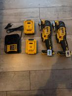 DeWalt multitools + 2 accu’s en lader, Doe-het-zelf en Verbouw, Gereedschap | Zaagmachines, Ophalen of Verzenden, Zo goed als nieuw
