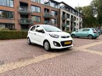 Kia Picanto 1.0 wit (2012) - APK tot 16-04-2026!, Auto's, Voorwielaandrijving, Euro 5, Stof, Zwart