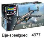 Revell 1:48 B-25D MITCHELL 4977- modelbouw -vliegtuig, Hobby en Vrije tijd, Modelbouw | Vliegtuigen en Helikopters, Verzenden