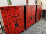 **NIEUW Chinese nachtkastjes prijs per stuk, Verzenden, Nieuw, Hout