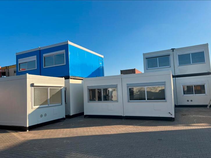 Kantoorunit / Directiekeet / Geschakelde units / Bouwkeet, Zakelijke goederen, Machines en Bouw | Keten en Containers, Ophalen of Verzenden