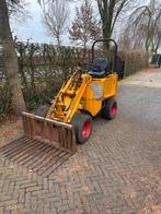 Knikmops 90 shovel, Ophalen, Wiellader of Shovel