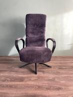 Nette stoffen elektrische relax fauteuil / relax stoel, Huis en Inrichting, Fauteuils, Ophalen
