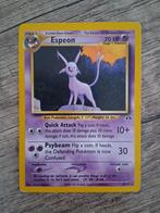 Espeon #20 pokemon kaart 1995, Hobby en Vrije tijd, Verzamelkaartspellen | Pokémon, Ophalen of Verzenden, Zo goed als nieuw, Losse kaart