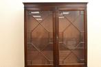Vitrinekast 46661, Huis en Inrichting, Kasten | Vitrinekasten, Gebruikt, 100 tot 150 cm, Ophalen of Verzenden, Glas