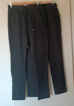 2x zwarte jog denim, maat XL (42), Kleding | Dames, Zwart, Maat 42/44 (L), Nieuw, Ophalen of Verzenden