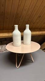 Klein verhoogd tafeltje voor kaarsen of vaasjes, Ophalen of Verzenden, Zo goed als nieuw, Rond, Minder dan 50 cm