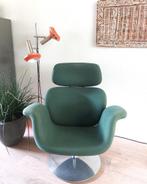 Artifort Big Tulip | F545 / F550 | izgst | groene stof, Huis en Inrichting, Fauteuils, Gebruikt, ., 75 tot 100 cm, Ophalen of Verzenden