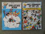 Jommeke (3): Spelletjesboek + Op het ijs, Eén stripboek, Ophalen of Verzenden, Gelezen