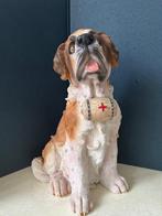 Prachtig levensecht beeld van Sint Bernhards hond, Ophalen of Verzenden, Nieuw, Dier