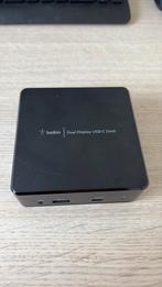 Belkin Dual Display USB-C Dock, Belkin, Ophalen of Verzenden, Zo goed als nieuw, Docking station