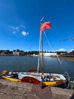 Schouw lelie schouw 6 mtr grachtenboot, Ophalen, Gebruikt, Staal, Benzine
