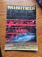 Minitrix catalogus 1983 84, Hobby en Vrije tijd, Overige merken, Gebruikt, Gelijkstroom, Onbekend